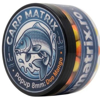 Popup Wafters Duo Mango 8mm - CarpMatrix