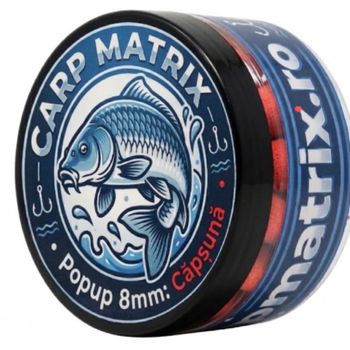 Popup Wafters Duo Capsuni 8mm - CarpMatrix