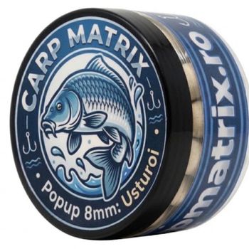 Popup Wafters Duo Usturoi 8mm - CarpMatrix